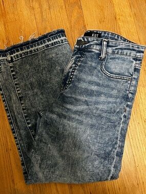 Kut Charlotte Fab Ab Culotte High Rise Cropped Released Hem